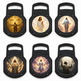 The 6 included Jesus scene caps